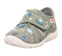 Superfit Baby Boys' Spotty Slippers, Light Green Multicoloured 7540, 4 UK Child