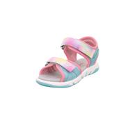 Superfit Pebbles Sandals, Light Green/Pink 7510, 34 EU