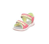 Superfit Pebbles Sandals, Pink/Light Green 5520, 33 EU