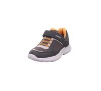 Superfit Rush Sneaker, Grey Orange 2000, 8.5 UK Child