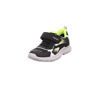 Superfit Rush Trainers, Black/Yellow 0010, 31 EU