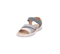 Superfit Sparkle Sandals, Light Green/Silver 7510, 34 EU
