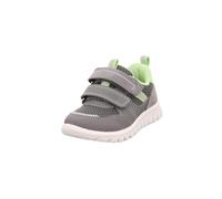 Superfit Sport7 Mini Sneaker, Light Grey Light Green 2500, 5.5 UK Child