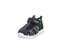 Superfit Wave Sandal, Blue Light Green 8050, 7.5 UK Child
