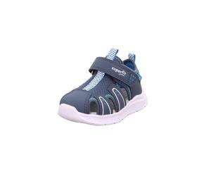 Superfit Wave Sandal, Blue/Turquoise 8030, 2 UK Child