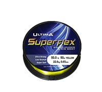 Superflex Leader - Fl.Yellow - 50m - 0.60mm - 40.0lb/18.1kg