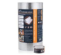 SuperFOIL Foil Insulation Roll and Aluminium Foil Tape Bubdle - 3-in-1 Sustainable Thermal Insulation Reflective Radiant Barrier & Vapour Barrier (Silver, 0.6m x 20m)