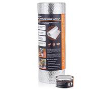 SuperFOIL Foil Insulation Roll and Aluminium Foil Tape Bubdle - 3-in-1 Sustainable Thermal Insulation Reflective Radiant Barrier & Vapour Barrier (Silver, 0.6m x 10m)