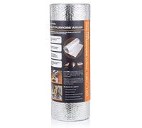 SuperFOIL Foil Insulation Roll - Energy Saving DIY Bubble Foil Sheet - 3-in-1 Sustainable Thermal Insulation (Silver, 0.6m x 10m)