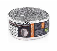 SuperFoil Pipe Wrap Insulation 80mm x 7.5m, Reflective Insulating foil Lagging (3)