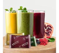 Superfood Juice Shots | High Nutritional Content | Energy | Immune System | Performance | Digestion | Healthy Hair & Skin | 30 Shots Frozen | Rainbow Juice | Britt's Superfoods