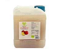 SuperfoodUK | Organic Apple Cider Vinegar with Mother 5L | Raw, Unfiltered & Unpasteurized | Natural Health Tonic, Vegan & Vegetarian Friendly | Supports Digestion, Immunity & Skin Health |