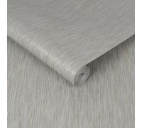 Superfresco: 'Beka' Grey Silver Gold Metallic Grasscloth Effect Wallpaper 100035