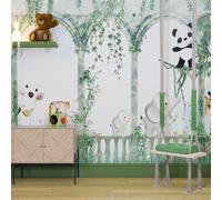 Superfresco Easy Animal Arch Green Print To Order Fixed Size Mural | Wallpaper Roll