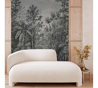 Superfresco Easy Archive Jungle Black & White Print To Order 3M X 2.8M Mural Black