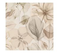 Superfresco Easy Arlington Parchment Wallpaper | Paste The Wall | Cream Leaves | Eco-Friendly