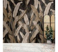 Superfresco Easy Banana Leaf Black Print To Order Fixed Size Mural