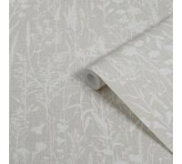 Superfresco Easy Beige Floral Patterned Smooth Wallpaper
