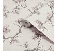 Superfresco Easy Beige Leaves Smooth Wallpaper