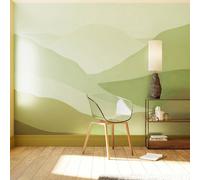 Superfresco Easy Beyond The Horizon Green Print To Order 3M X 2.8M Mural Green