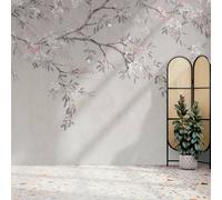Superfresco Easy Blossom Trail Grey Print To Order 3M X 2.8M Mural Grey