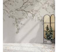 Superfresco Easy Blossom Trail Neutral Print To Order 3m x 2.8m Mural | Wallpaper Roll