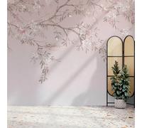 Superfresco Easy Blossom Trail Pink Print To Order 3M X 2.8M Mural Pink