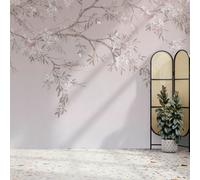 Superfresco Easy Blossom Trail Pink Print To Order 3m x 2.8m Mural | Wallpaper Roll
