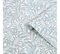 Superfresco Easy Blue Leaf Contemporary Smooth Wallpaper