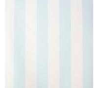 Superfresco Easy Blue & White Stripe Smooth Wallpaper