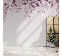 Superfresco Easy Botanical Cascade Purple Print To Order 3M X 2.8M Mural