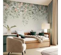 Superfresco Easy Botanical Cascade Sage Print To Order 3m x 2.8m Mural | Wallpaper Roll