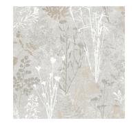SUPERFRESCO EASY ORGANICS CHAMPAGNE WALLPAPER, White