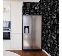 Superfresco Easy Coffee Shop Wallpaper | Paste The Wall | Black Novelty | Eco-Friendly