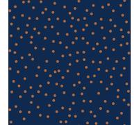 Superfresco Easy Confetti Navy & Copper Wallpaper In Blue Blue