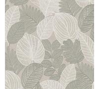 Superfresco Easy Crafted Leaves Natural Floral Wallpaper | Paste the Wall | Natural Leaves | Eco-Friendly