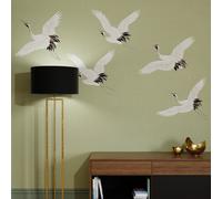 Superfresco Easy Cranes in Flight Sage Print To Order Fixed Size Mural | Wallpaper Roll