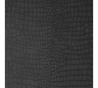 Superfresco Easy Crocodile Skin Effect Wallpaper - Black - 10m