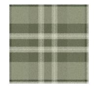 Superfresco Easy Eildon Weave Forest Wallpaper | Paste the Wall | Green Check | Eco-Friendly