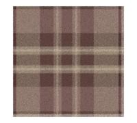 Superfresco Easy Eildon Weave Thistle Wallpaper | Paste The Wall | Purple Check | Eco-Friendly