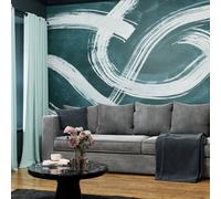 Superfresco Easy Expression Teal Print To Order Fixed Size Mural
