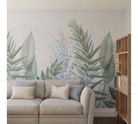 Superfresco Easy Flora & Fauna Blue Print To Order 3m x 2.8m Mural | Wallpaper Roll
