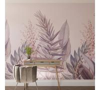 Superfresco Easy Flora & Fauna Purple Print To Order 3M X 2.8M Mural Purple