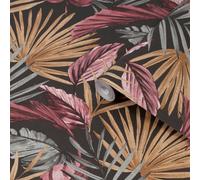 Superfresco Easy Flow Multicolour Leaves Smooth Wallpaper
