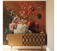 Superfresco Easy Flower Vase Mauve Print To Order Fixed Size Mural | Wallpaper Roll