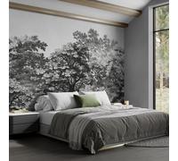 Superfresco Easy Forest Canopy Mono Print To Order 3m x 2.8m Mural | Wallpaper Roll