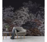 Superfresco Easy Forest Canopy Navy Print To Order 3m x 2.8m Mural | Wallpaper Roll