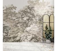 Superfresco Easy Forest Canopy Oatmeal Print To Order 3m x 2.8m Mural | Wallpaper Roll