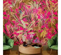 Superfresco Easy Funky Jungle Hot Pink Print To Order Fixed Size Mural