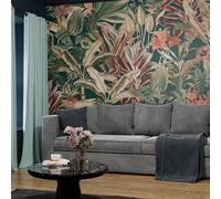 Superfresco Easy Funky Jungle Teal Print To Order Fixed Size Mural | Wallpaper Roll